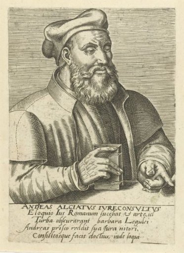 Portrait of Andrea Alciati