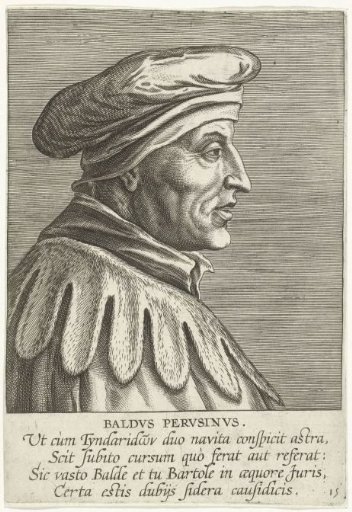 Portrait of Baldus de Ubaldis