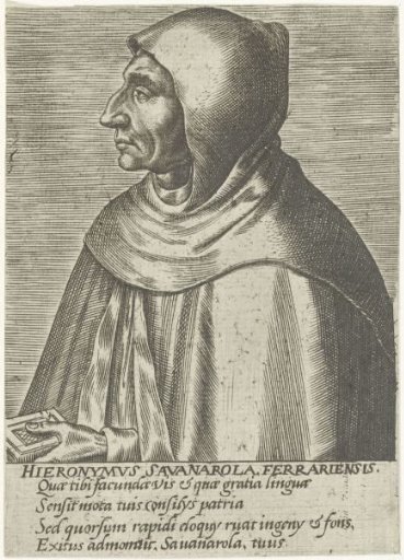 Portrait of Girolamo Savonarola