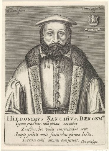 Portrait of Hieronymus Zanchius