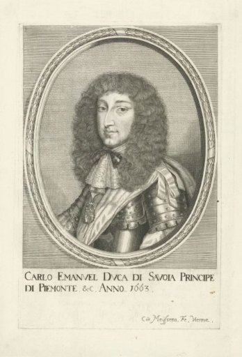 Portrait of Charles Emmanuel II, Duke of Savoy