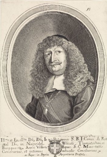 Portrait of Johann Anton Count of Rottal