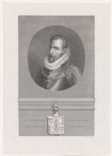 Portrait of Alessandro Farnese, Duke of Parma