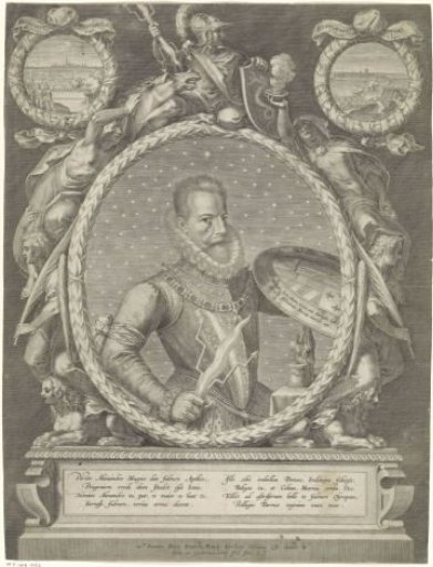Portrait of Alessandro Farnese, Duke of Parma