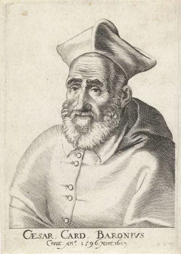 Portrait of the Italian Cardinal Cesare Baronio