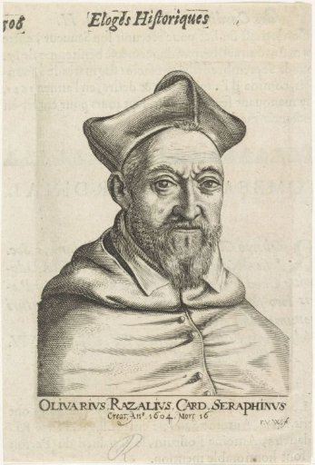 Portrait of the French Cardinal Séraphin Olivier-Razali