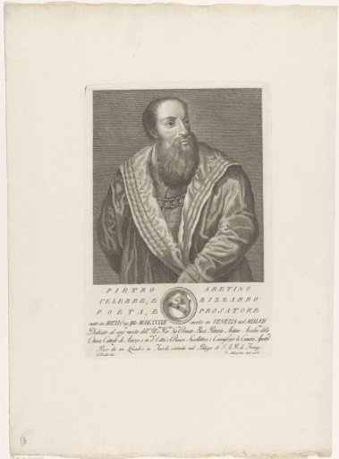 Portrait of Pietro Aretino