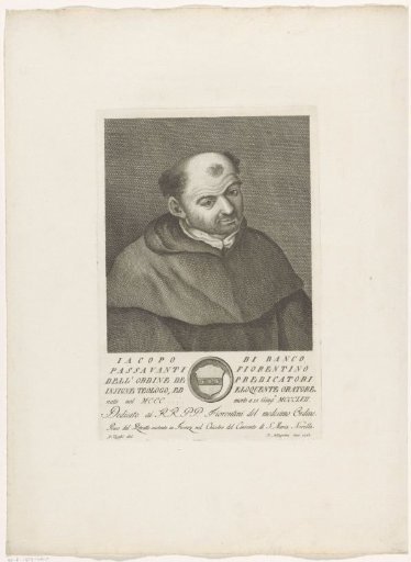 Portrait of Jacopo Passavanti
