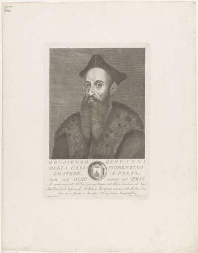 Portrait of Giovanni della Casa