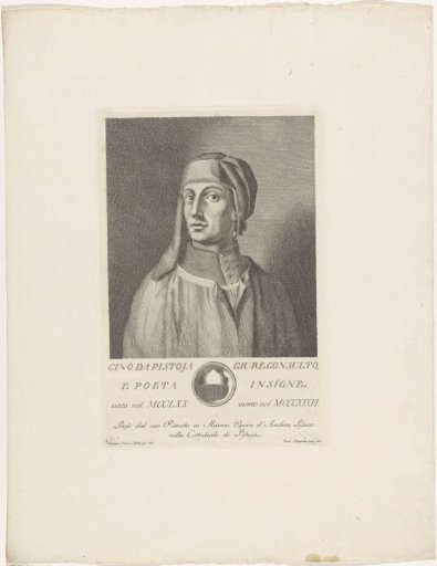 Portrait of Cino da Pistoia