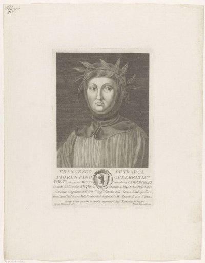 Portrait of Francesco Petrarca