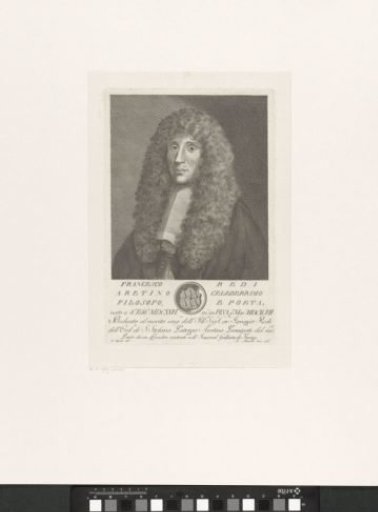 Portrait of Francesco Redi
