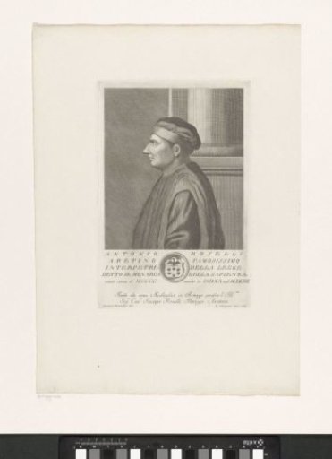 Portrait of Antonio Roselli