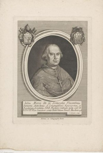 Portrait of Cardinal Giulio Maria della Somaglia