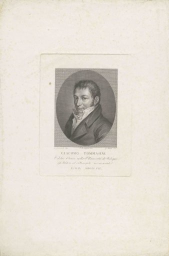 Portrait of Giacomo Tommasini