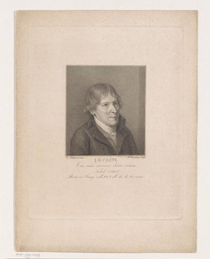Portrait of Giovanni Battista Casti