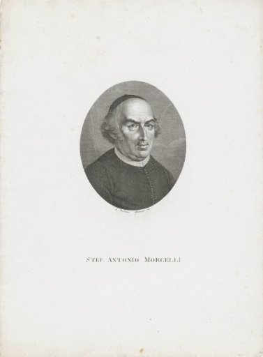 Portrait of Stefano Antonio Morcelli