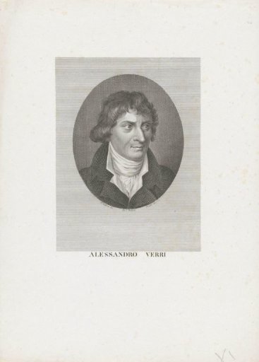Portrait of Writer Alessandro Verri