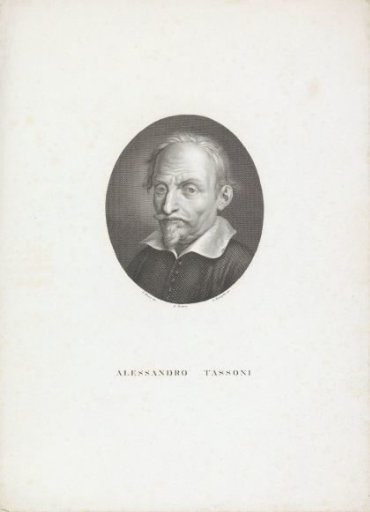 Portrait of the writer and poet Alessandro Tassoni
