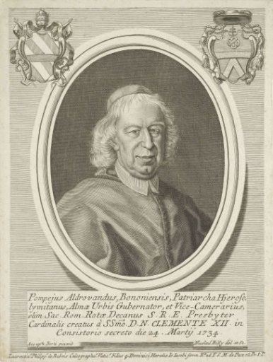 Portrait of Cardinal Pompeo Aldrovandi