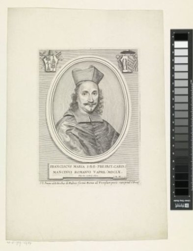 Portrait of Cardinal Francesco Maria Mancini