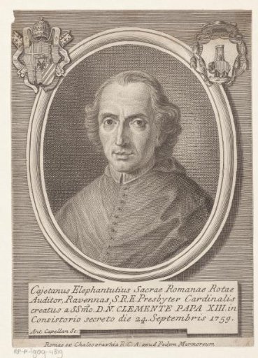 Portrait of Cardinal Gaetano Fantuzzi, also known as Cajetanus Elephantutius