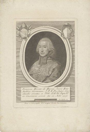 Portrait of Cardinal František de Paula Hrzán z Harasova