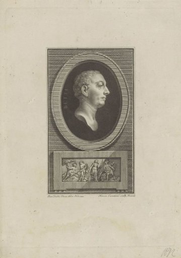 Portrait of the musician Betti