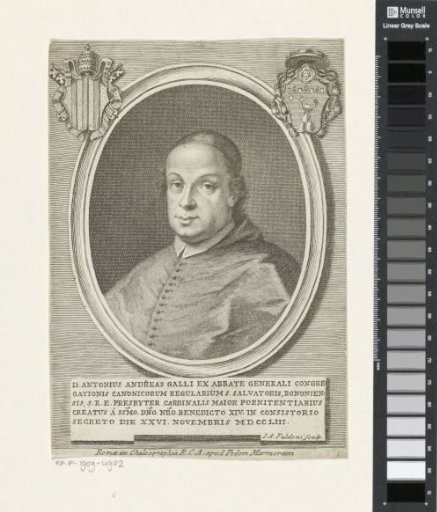 Portrait of Cardinal Antonio Andrea Galli