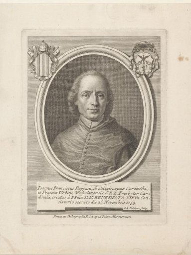 Portrait of Cardinal Giovanni Francesco Stoppani