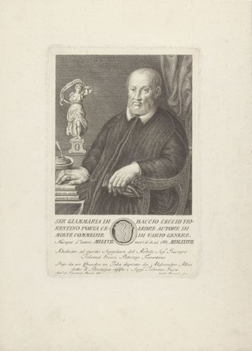 Portrait of the Poet Giovanni Maria Cecchi