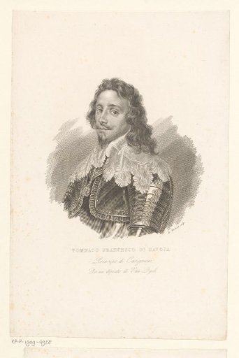 Portrait of Prince Tommaso Francesco di Savoia