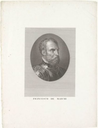 Portrait of Francesco de Marchi