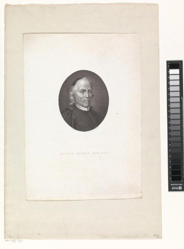Portrait of the historian and writer Ludovico Antonio Muratori