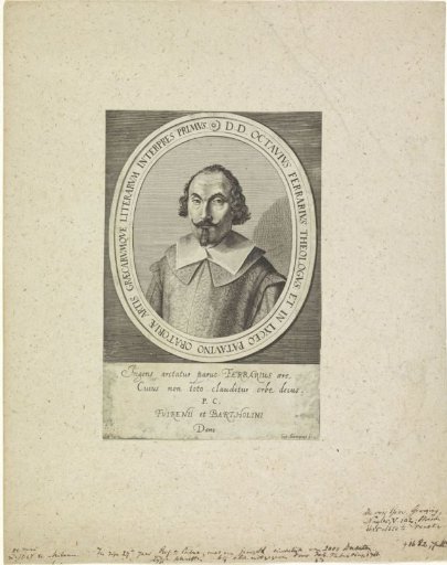 Portrait of theologian Octavius Ferrarius