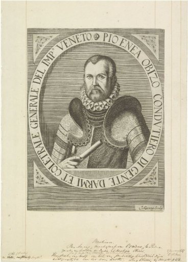 Portrait of Pio Enea I Obizzi