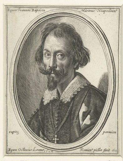 Portrait of Giovanni Battista Marino