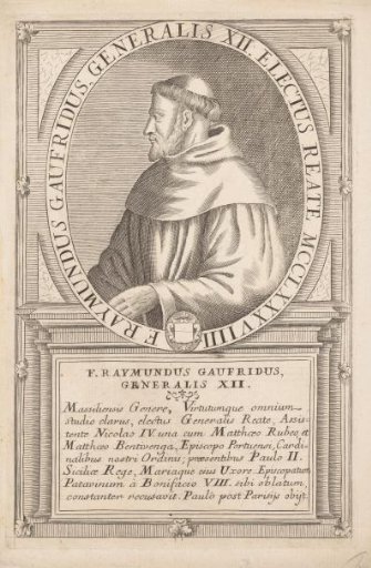 Portrait of Raimund Godefroy, 12th Minister General of the Franciscan Order