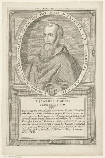Portrait of Giovanni da Morrovalle, 13th Minister General of the Franciscan Order