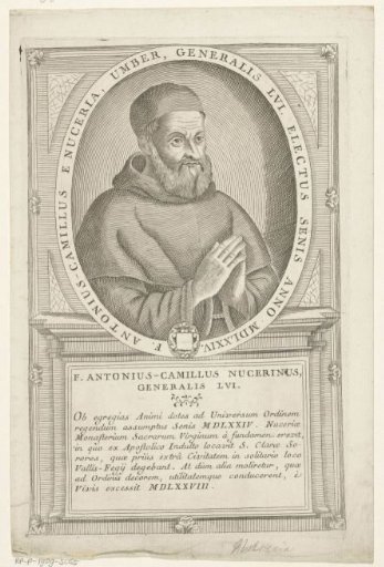 Portrait of Pietro Antonio Camilli, 56th Minister General of the Franciscan Order