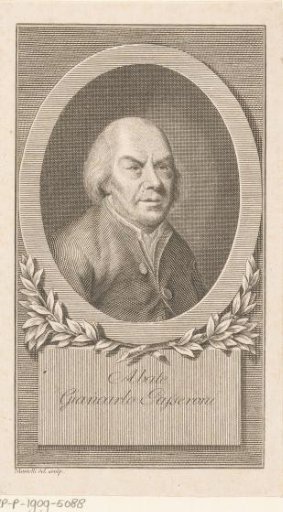 Portrait of the Poet Giancarlo Passeroni