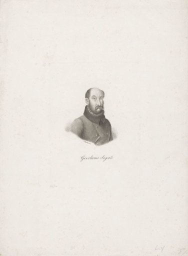 Portrait of cartographer and naturalist Girolamo Segato