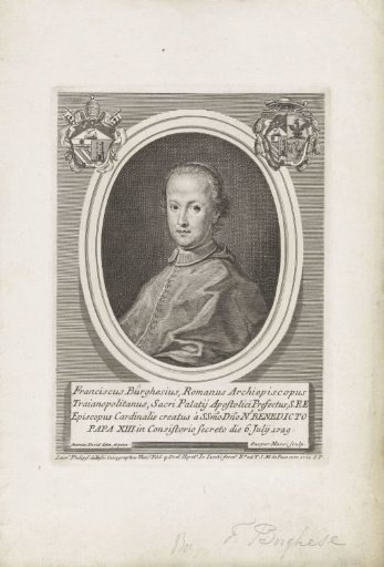Portrait of Cardinal Francesco Borghese