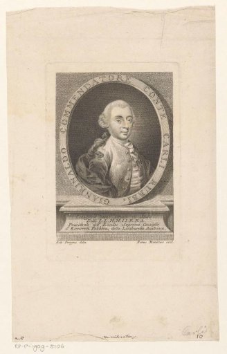 Portrait of Gian Rinaldo Carli