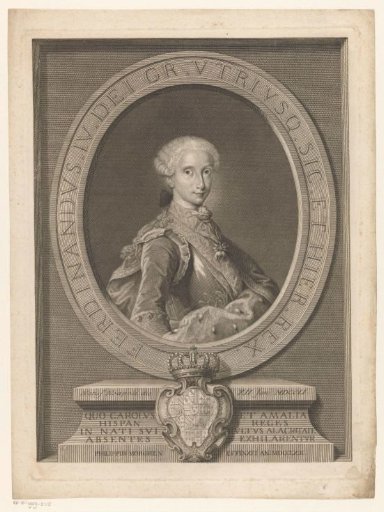 Portrait of Ferdinand I, King of the Two Sicilies