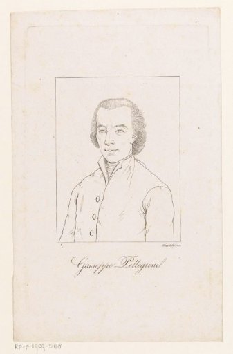 Portrait of Giuseppe Pellegrini