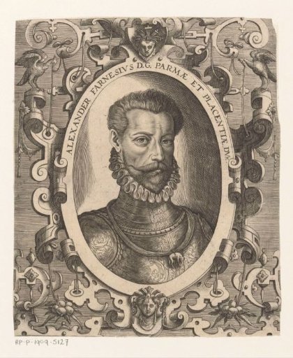 Portrait of Alexander Farnese, Duke of Parma