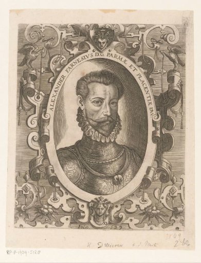 Portrait of Alexander Farnese, Duke of Parma