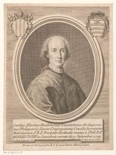 Portrait of Cardinal Carlo Alberto Guidobono Cavalchini