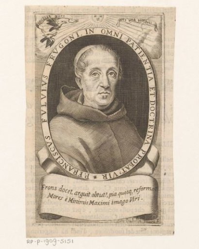 Portrait of the theologian and writer Francesco Fulvio Frugoni